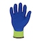 Azusa Safety Coated Winter Work Gloves, Acrylic Lining, Hi-Vis Lime/Blue, Large LW1010 - alternate 3